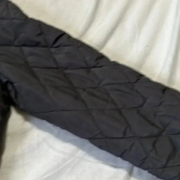 Betsey Johnson Jacket Women Small Gray Quilted Puffer Down Coat - Picture 4 of 8